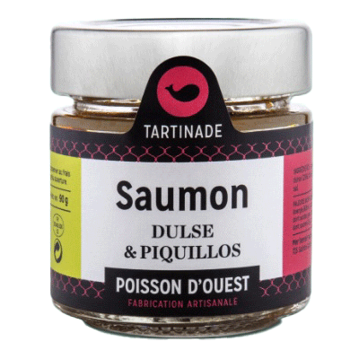 TARTINADE D'ALGUES SAUMON