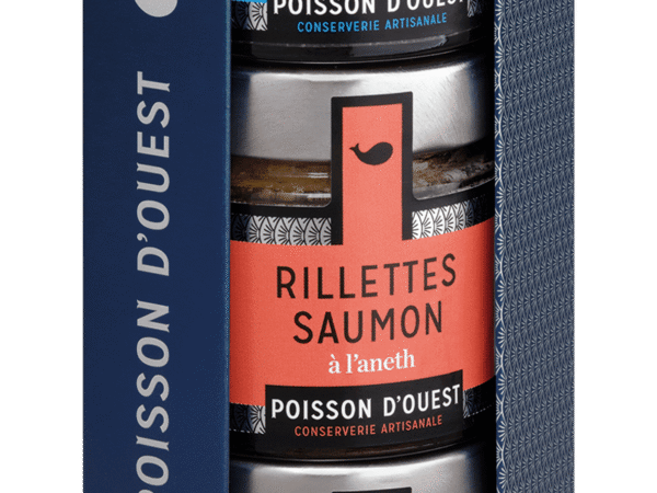 COFFRET DE 3 RILLETTES DE POISSONS