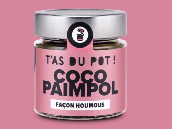 Pot de tartinade coco de Paimpol houmous « T’as du pot ! »